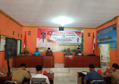 Rapat Pleno Terbuka Dan Sosialisasi PPDP Kepada Masyarakat Desa
