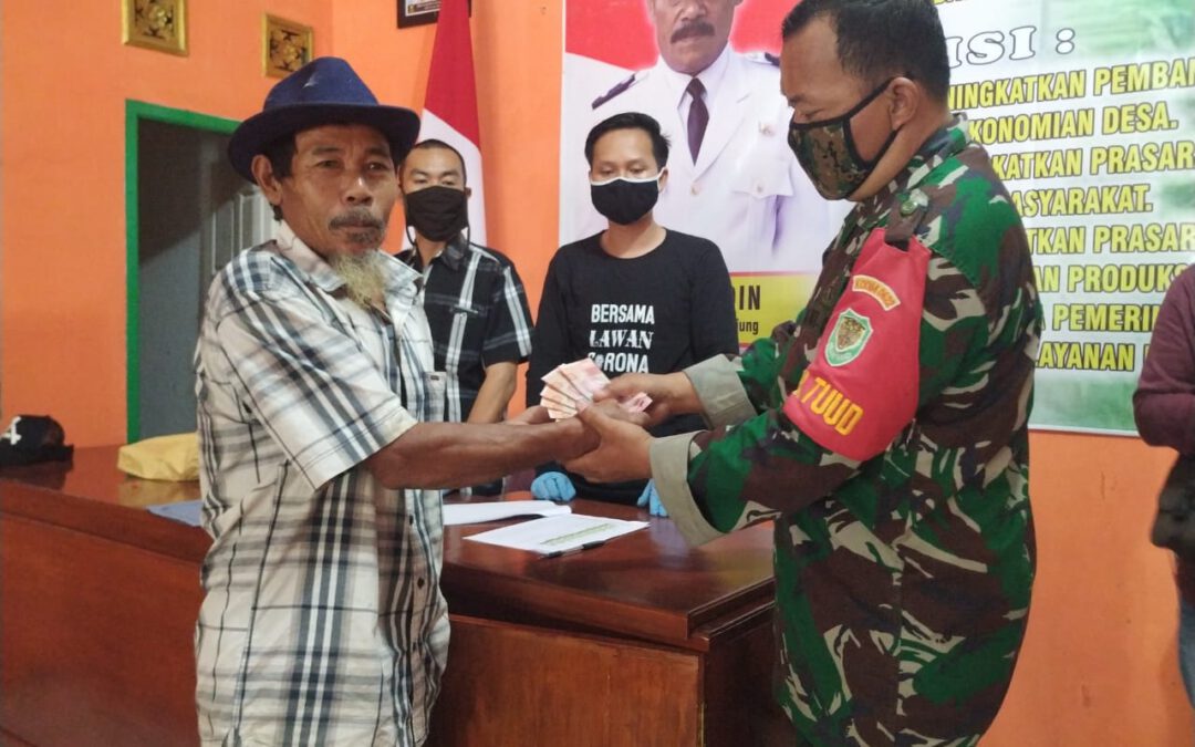 Pemdes Sebar Bantuan 159 KPM Ke Masyarakat Dari Kemensos