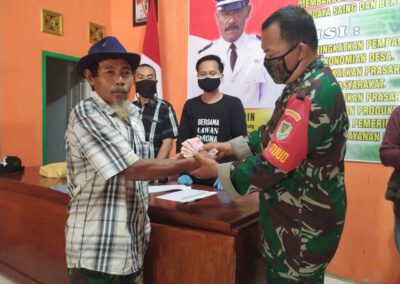 Pemdes Sebar Bantuan 159 KPM Ke Masyarakat Dari Kemensos