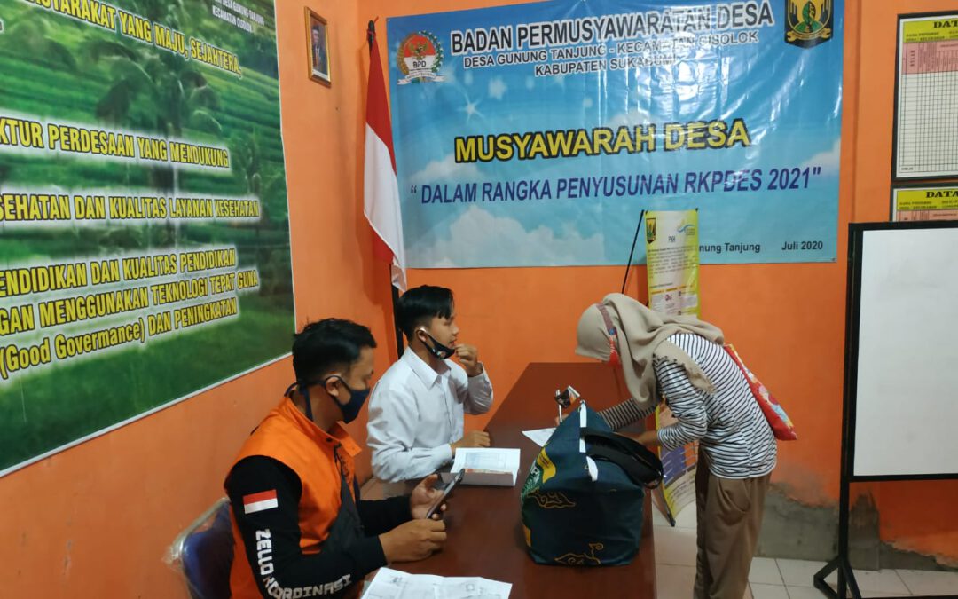 Pemdes Bagikan BST Non DTKS Dari Pemerintah Provinsi
