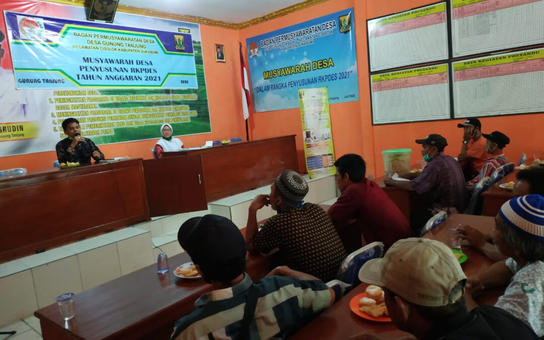 Guna Memperjelas Kartu Tani Indonesia (E-Tani), PPL Desa Gunung Tanjung fokuskan Sosialisasi.